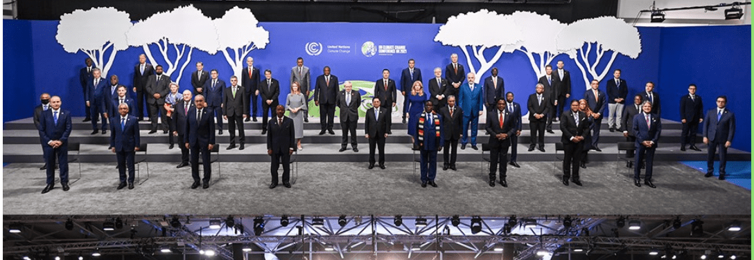 COP26 leaders -not copyright Five