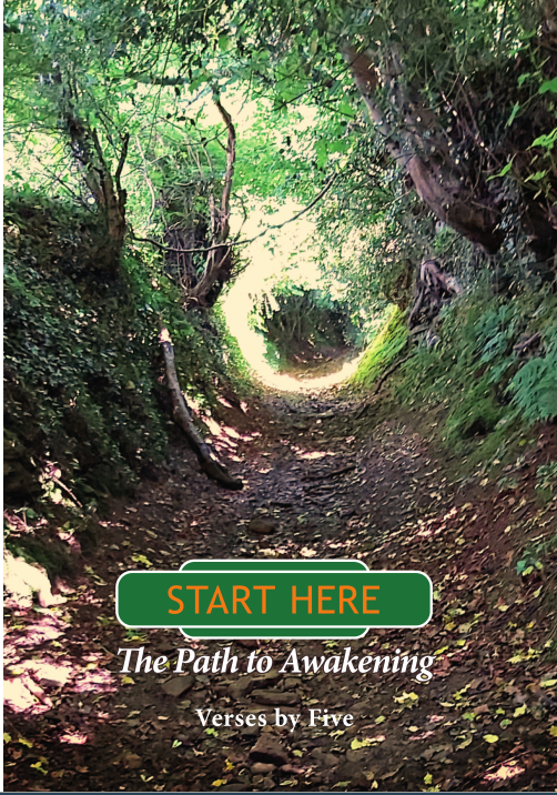 Five's book of the spiritual path, START HERE, 95 entertaining poems, buy it here
